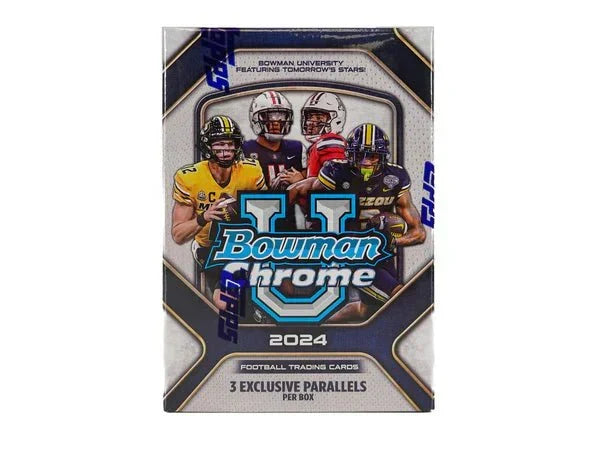 2024 Bowman Chrome University Football Blaster Box - CardVault Collections