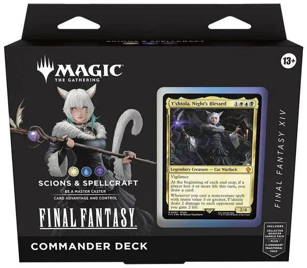 Magic the Gathering: Universes Beyond - Final Fantasy Commander Deck (Scions and Spellcraft) - CardVault Collections