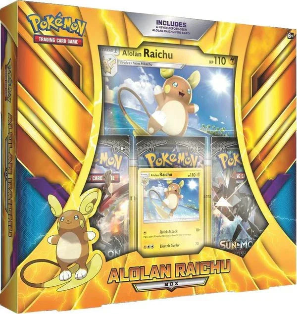 Pokemon TCG: Alolan Raichu Box - CardVault Collections