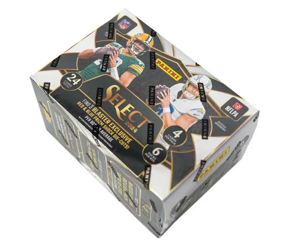 2024 Panini Select Football Blaster Box (Red and Blue Shock) - CardVault Collections