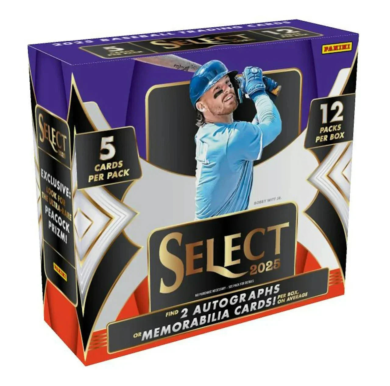 2025 Panini Select Baseball Hobby Box - CardVault Collections