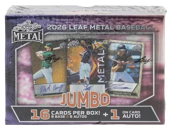 2026 Leaf Metal Baseball Hobby Jumbo Box (SALE) - CardVault Collections
