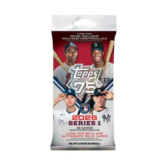 2026 Topps Series 1 Baseball Fat Pack - CardVault Collections