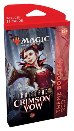 Magic the Gathering: Innistrad: Crimson Vow - Theme Booster [Red] - CardVault Collections