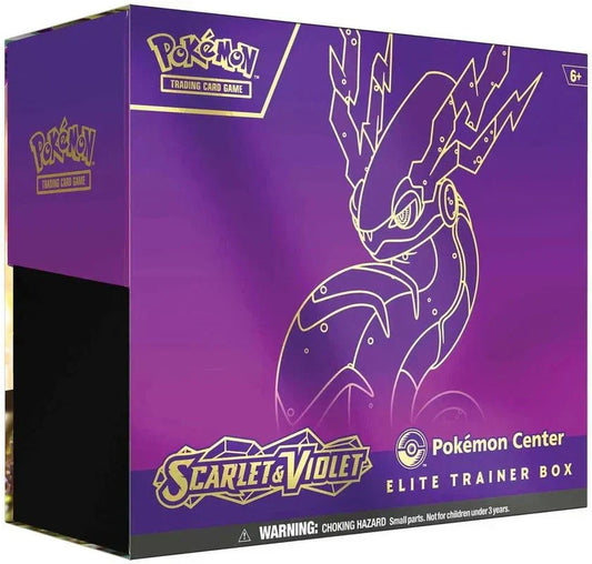 Pokemon Scarlet and Violet Pokemon Center Elite Trainer Box (Miraidon) - CardVault Collections